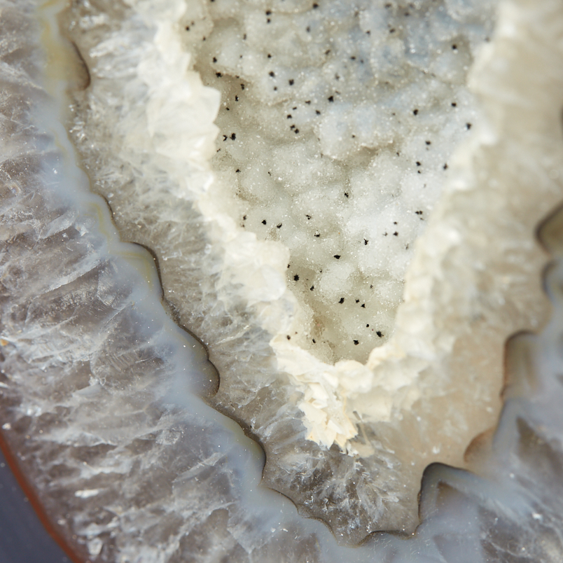 Жеода агат серый Бразилия 12-16 см