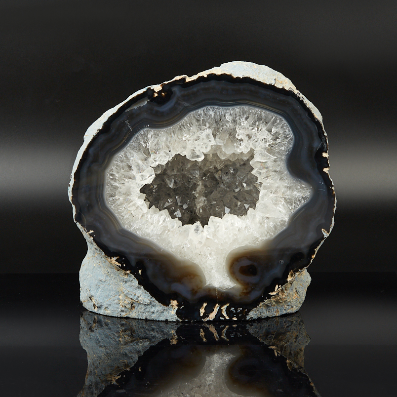 Жеода агат серый Бразилия от 20&nbsp;см