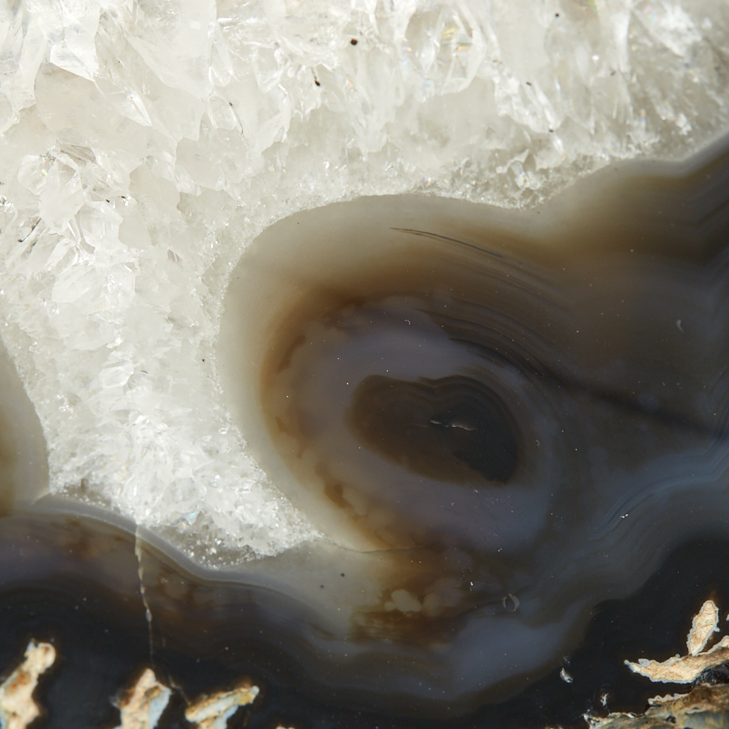 Жеода агат серый Бразилия от 20&nbsp;см