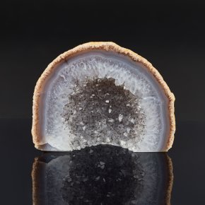 Жеода агат серый Бразилия 9-12&nbsp;см (1&nbsp;шт)