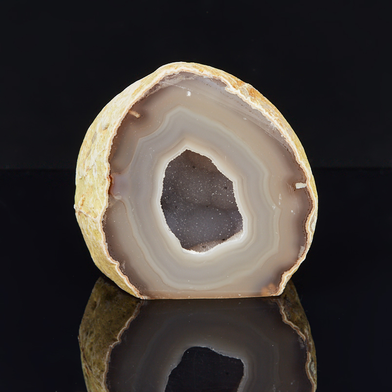 Жеода агат серый Бразилия 5-7 см (1 шт)