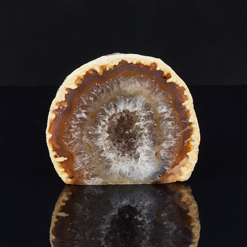 Жеода агат серый Бразилия 5-7 см (1 шт)