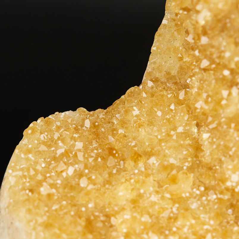 Друза цитрин Бразилия от 20 см (на подставке)