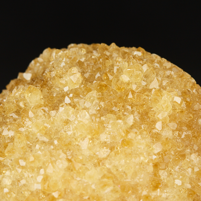 Друза цитрин Бразилия от 20 см (на подставке)