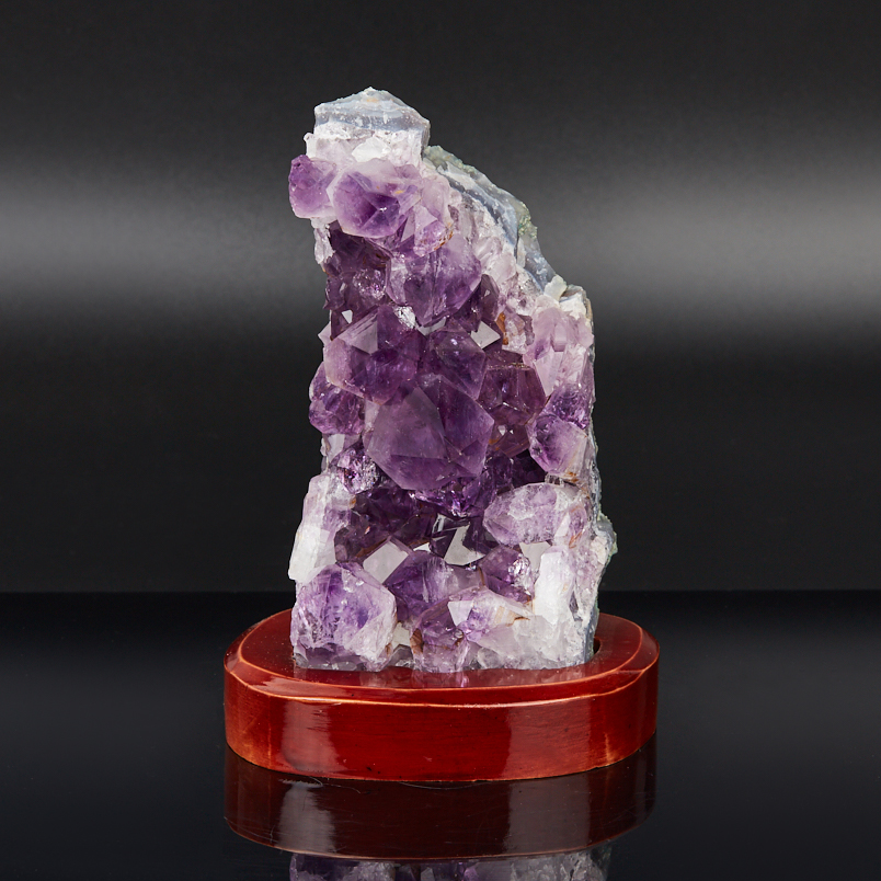 Друза аметист Бразилия 16-20 см (на подставке)