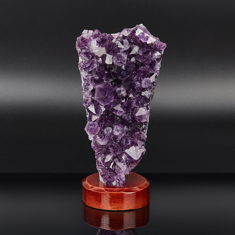 Друза аметист Бразилия 16-20 см (на подставке)