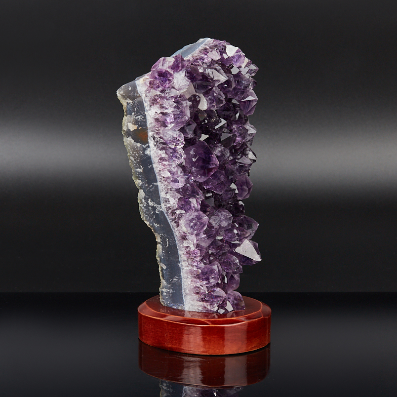 Друза аметист Бразилия 16-20 см (на подставке)