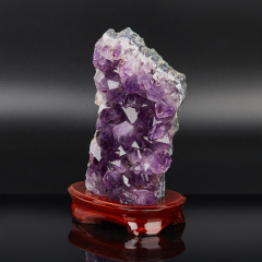 Друза аметист Бразилия 16-20 см (на подставке)