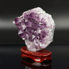 Друза аметист Бразилия 16-20 см (на подставке)