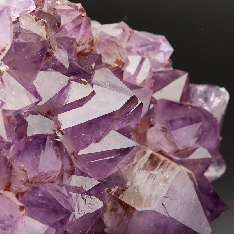 Друза аметист Бразилия от 20 см (на подставке)