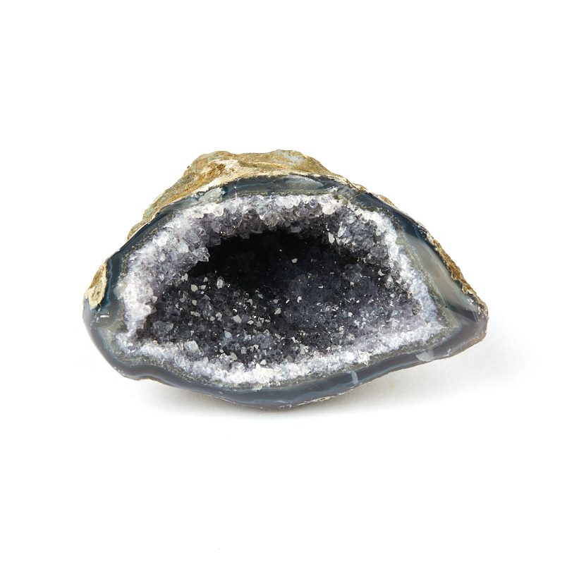 Жеода аметист чёрный Бразилия 7-9&nbsp;см (1&nbsp;шт)