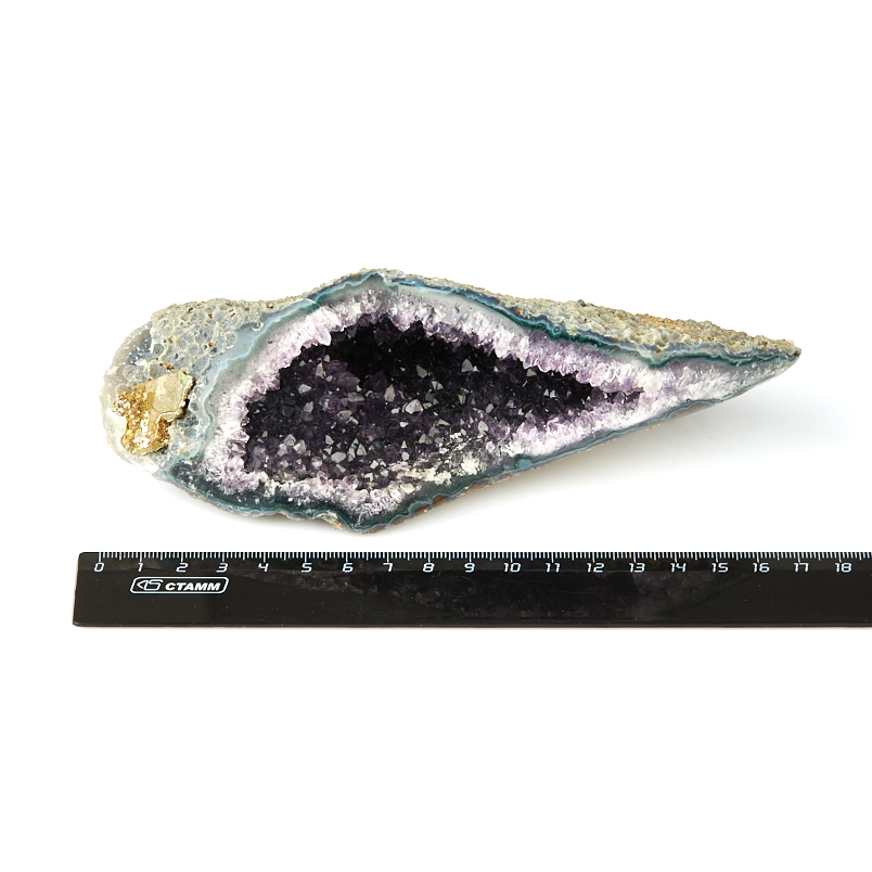 Жеода аметист Бразилия 12-16&nbsp;см (1&nbsp;шт)