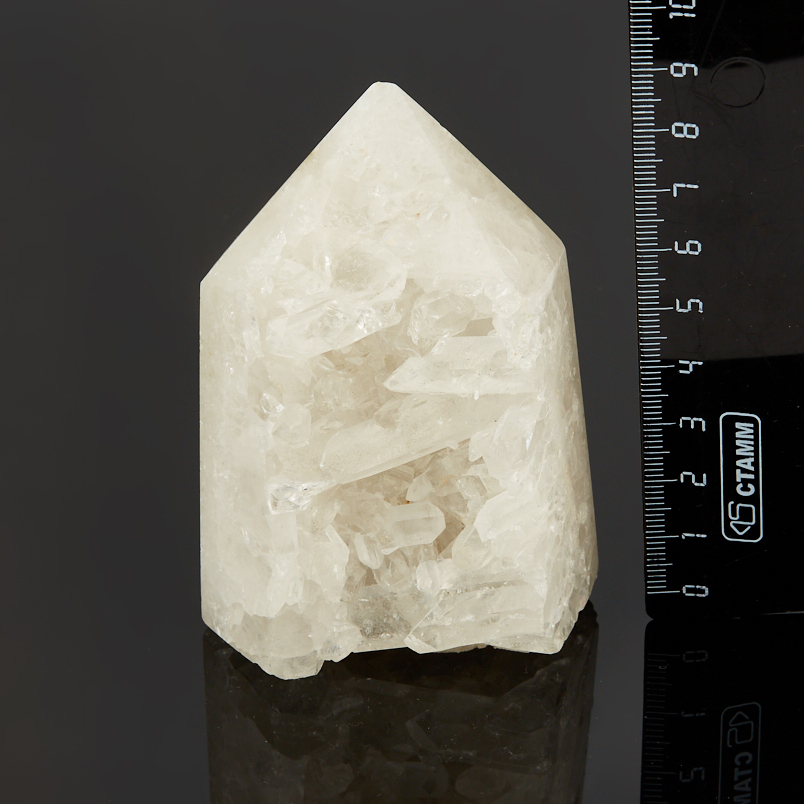 Кристалл-друза горный хрусталь Бразилия 7-9&nbsp;см (1&nbsp;шт)