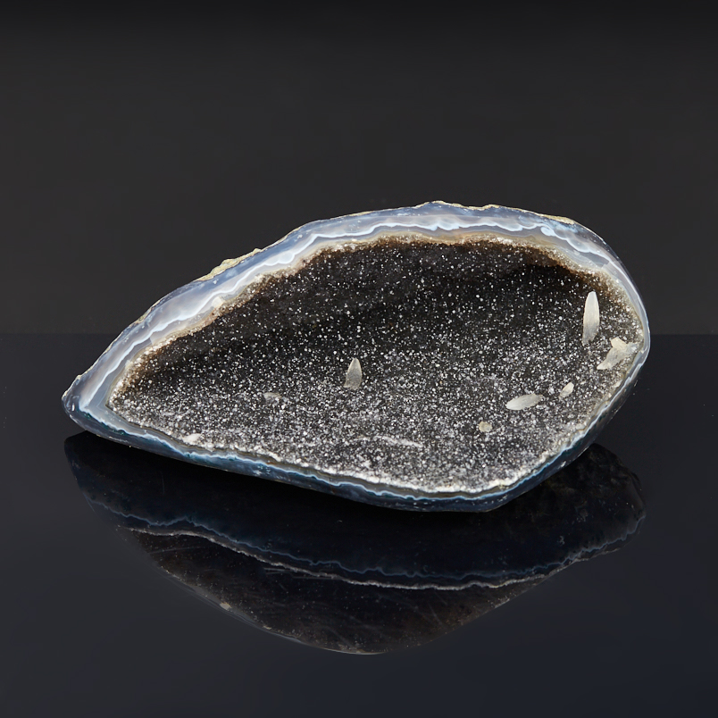 Жеода аметист черный Бразилия 12-16 см (1 шт)