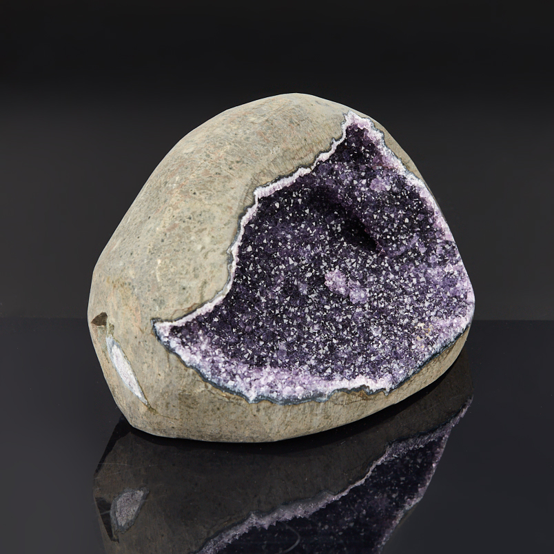 Жеода аметист черный Бразилия 16-20&nbsp;см