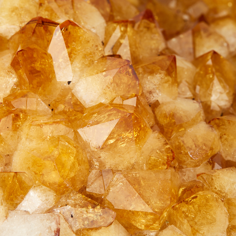 Друза цитрин Бразилия от 20&nbsp;см