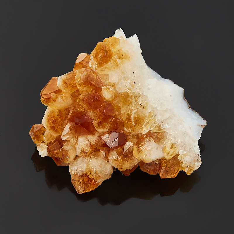 Друза цитрин Бразилия 12-16&nbsp;см (1&nbsp;шт)