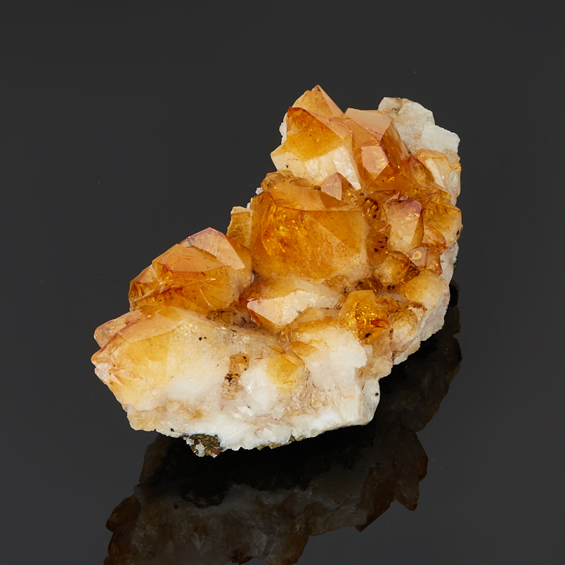 Друза цитрин Бразилия 12-16&nbsp;см (1&nbsp;шт)