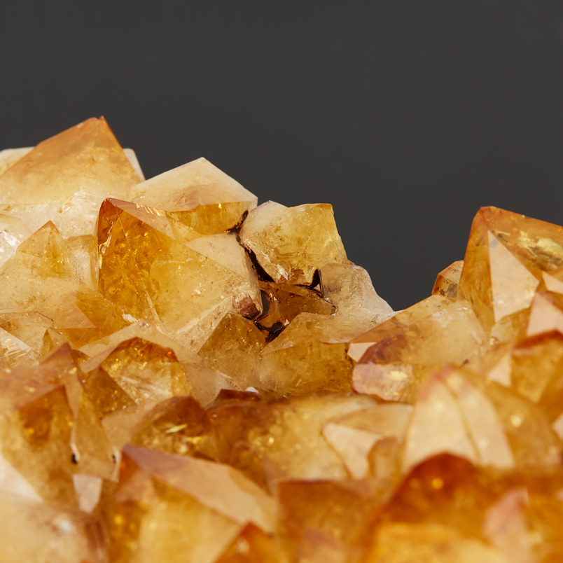 Друза цитрин Бразилия 16-20 см