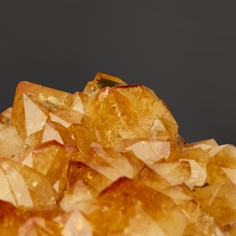 Друза цитрин Бразилия 16-20 см