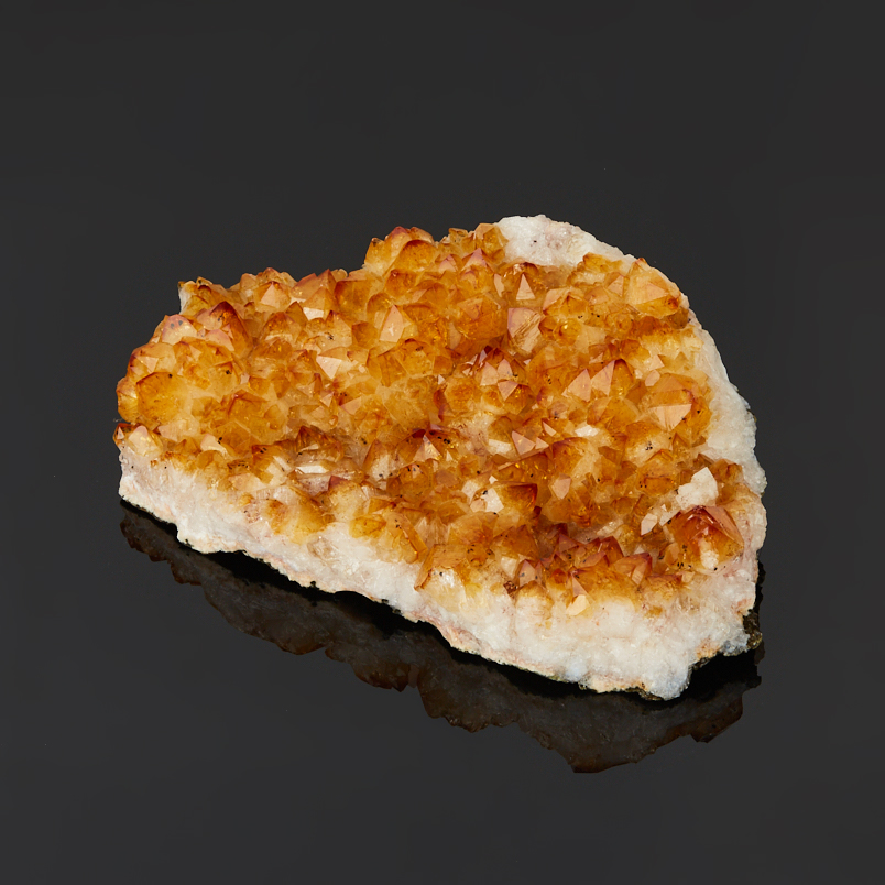 Друза цитрин Бразилия 16-20&nbsp;см