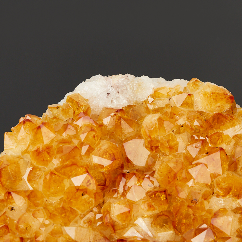 Друза цитрин Бразилия 16-20&nbsp;см