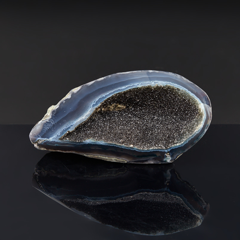 Жеода аметист черный Бразилия 9-12 см (1 шт)