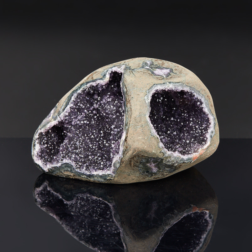 Жеода аметист черный Бразилия 12-16&nbsp;см (1&nbsp;шт)