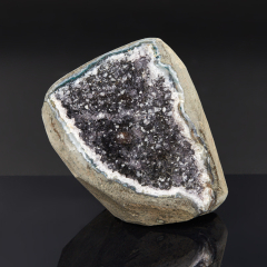 Жеода аметист черный Бразилия 12-16 см (1 шт)