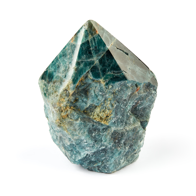 Кристалл апатит синий Бразилия 9-12&nbsp;см (1&nbsp;шт)