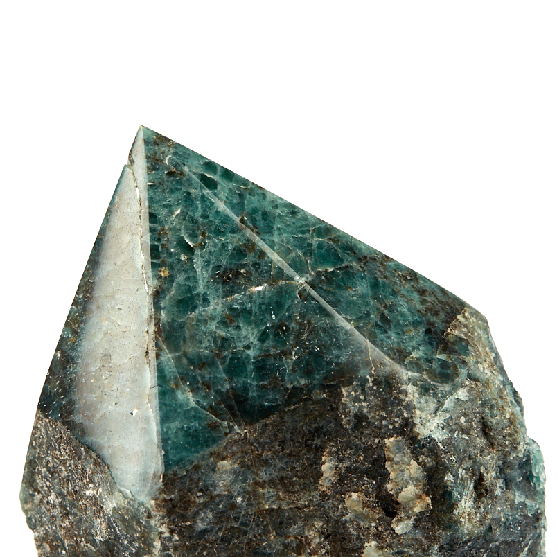 Кристалл апатит синий Бразилия 7-9&nbsp;см (1&nbsp;шт)