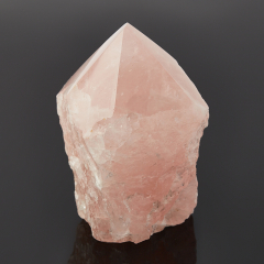 Кристалл розовый кварц Бразилия 7-9 см (1 шт)