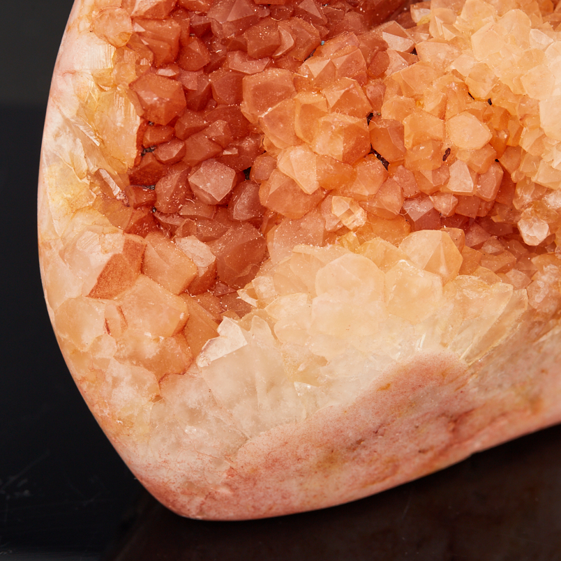 Друза кварц с гематитом Бразилия 7-9&nbsp;см