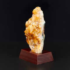 Друза цитрин Бразилия 16-20 см (на подставке)