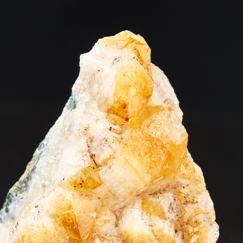 Друза цитрин Бразилия 16-20&nbsp;см (на подставке)