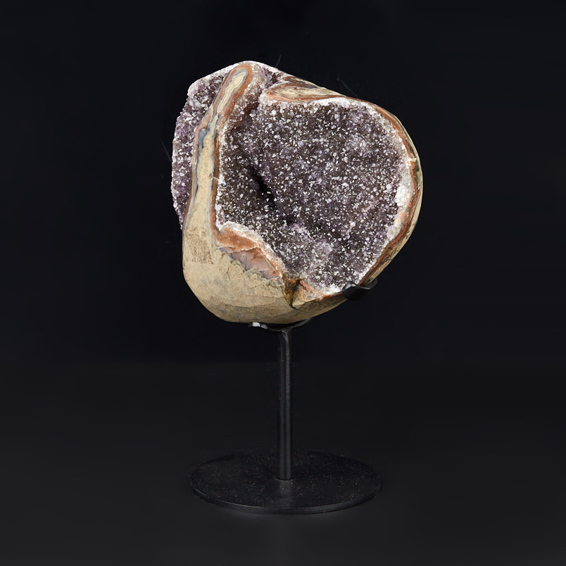 Жеода аметист Бразилия 12-16 см (на подставке)