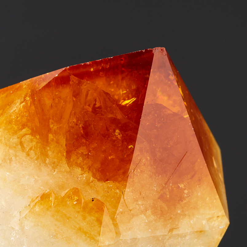 Кристалл цитрин Бразилия 7-9&nbsp;см