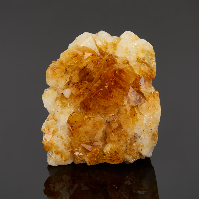 Жеода цитрин Бразилия 5-7&nbsp;см (1&nbsp;шт)