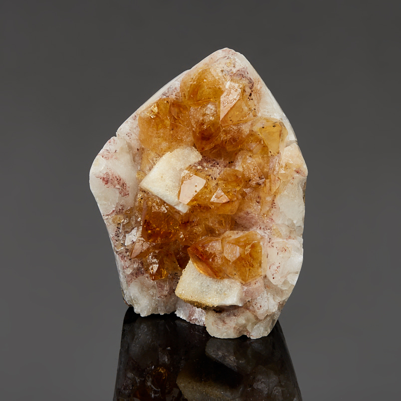 Жеода цитрин Бразилия 7-9&nbsp;см (1&nbsp;шт)