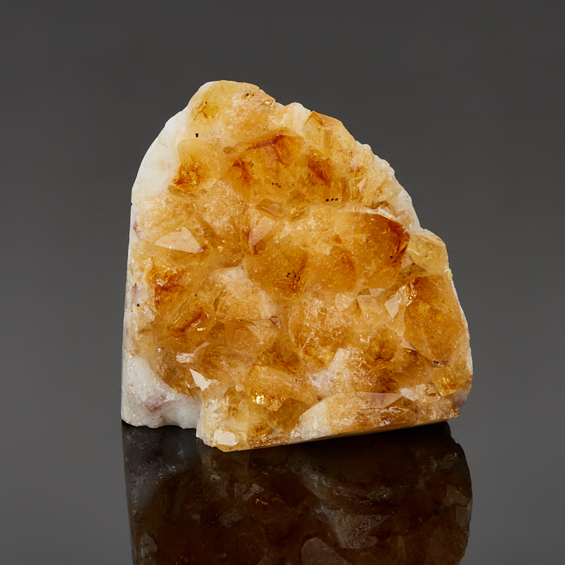 Жеода цитрин Бразилия 7-9&nbsp;см (1&nbsp;шт)