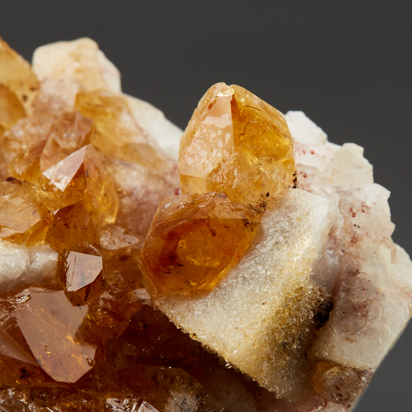 Жеода цитрин Бразилия 7-9&nbsp;см (1&nbsp;шт)