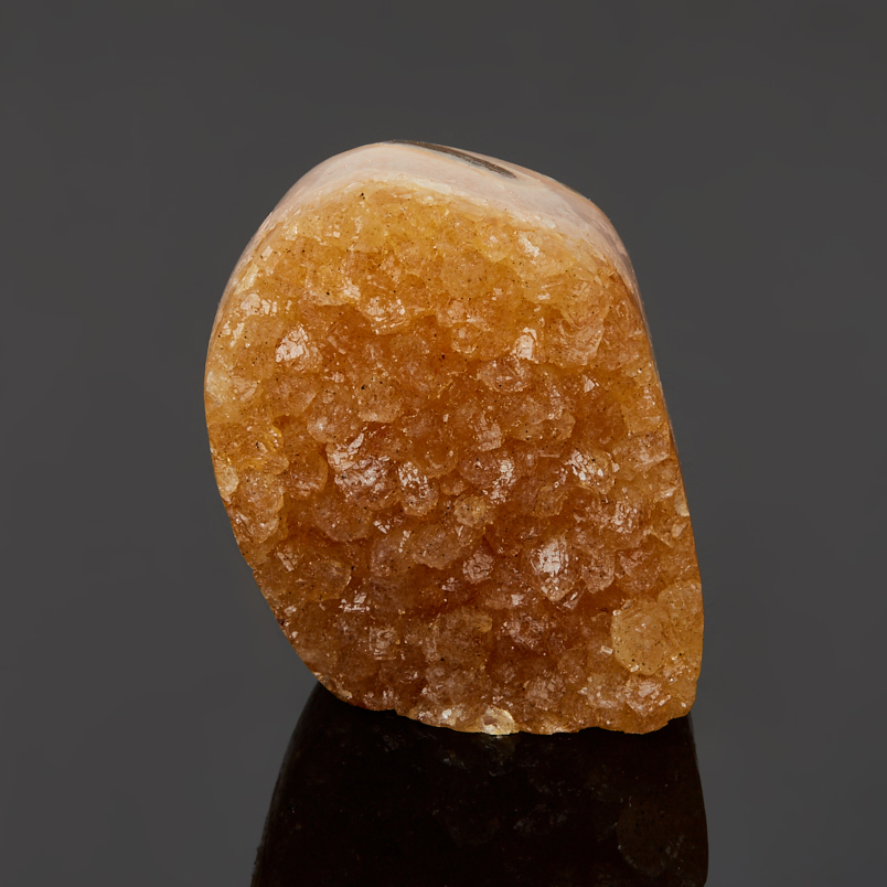 Друза цитрин Бразилия 5-7&nbsp;см