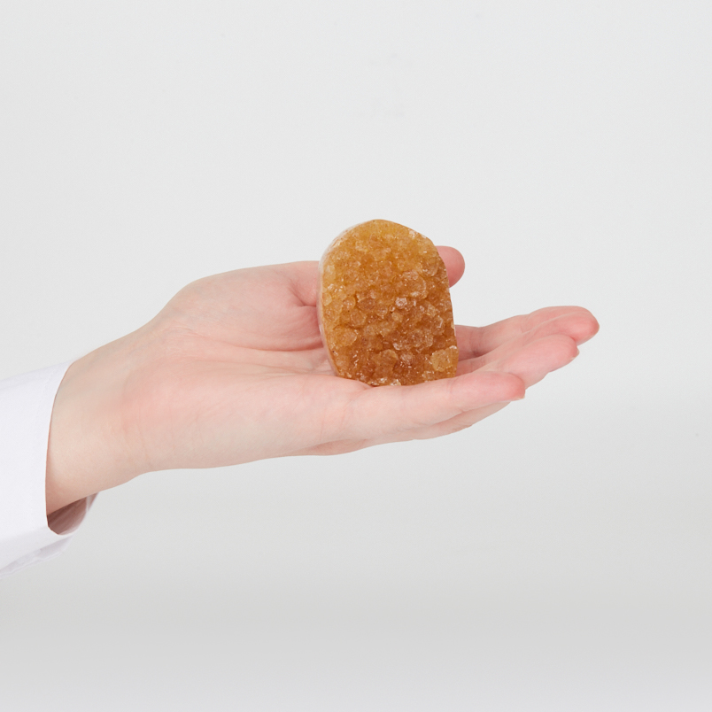 Друза цитрин Бразилия 5-7&nbsp;см