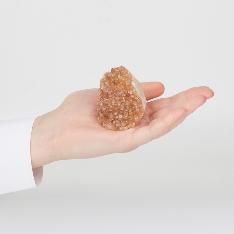 Друза цитрин Бразилия 5-7&nbsp;см