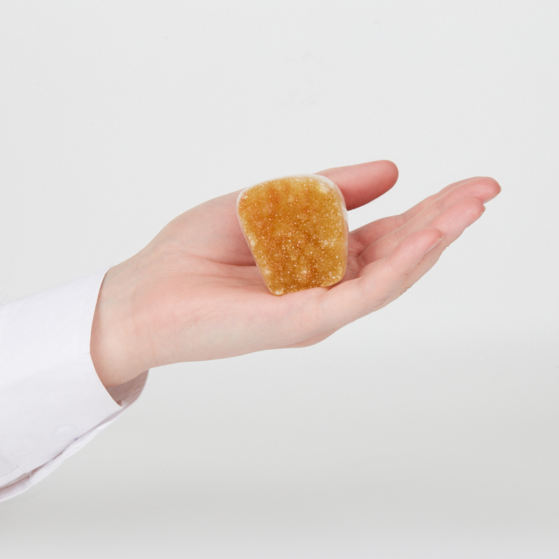 Щетка цитрин Бразилия 5-7&nbsp;см