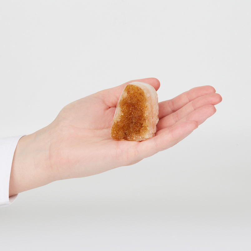 Щетка цитрин Бразилия 5-7&nbsp;см