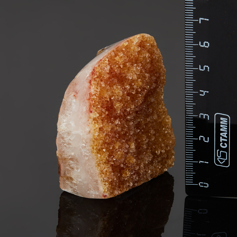 Щетка цитрин Бразилия 5-7&nbsp;см