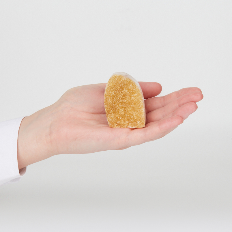 Щетка цитрин Бразилия 5-7&nbsp;см