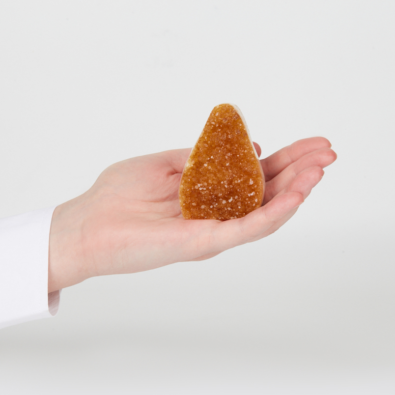 Щетка цитрин Бразилия 7-9&nbsp;см