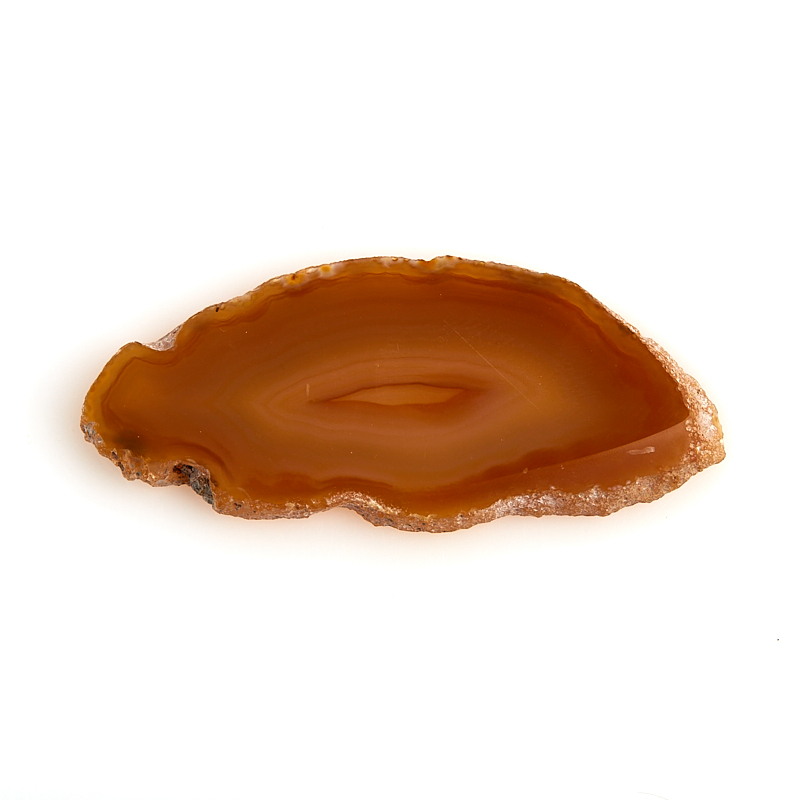 Срез агат коричневый Бразилия 7-9 см (1 шт)